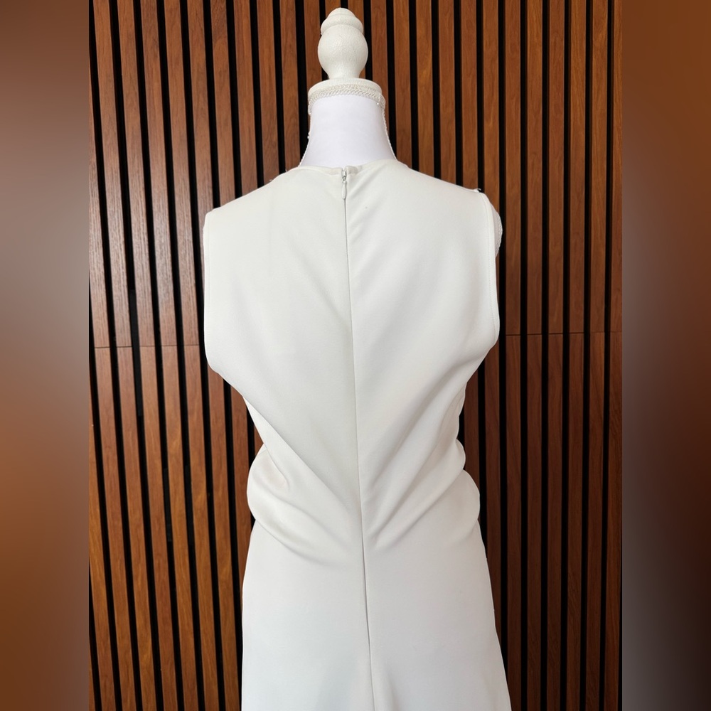 Proenza Schouler Cream Sleeveless Jumpsuit - Picture 7 of 9
